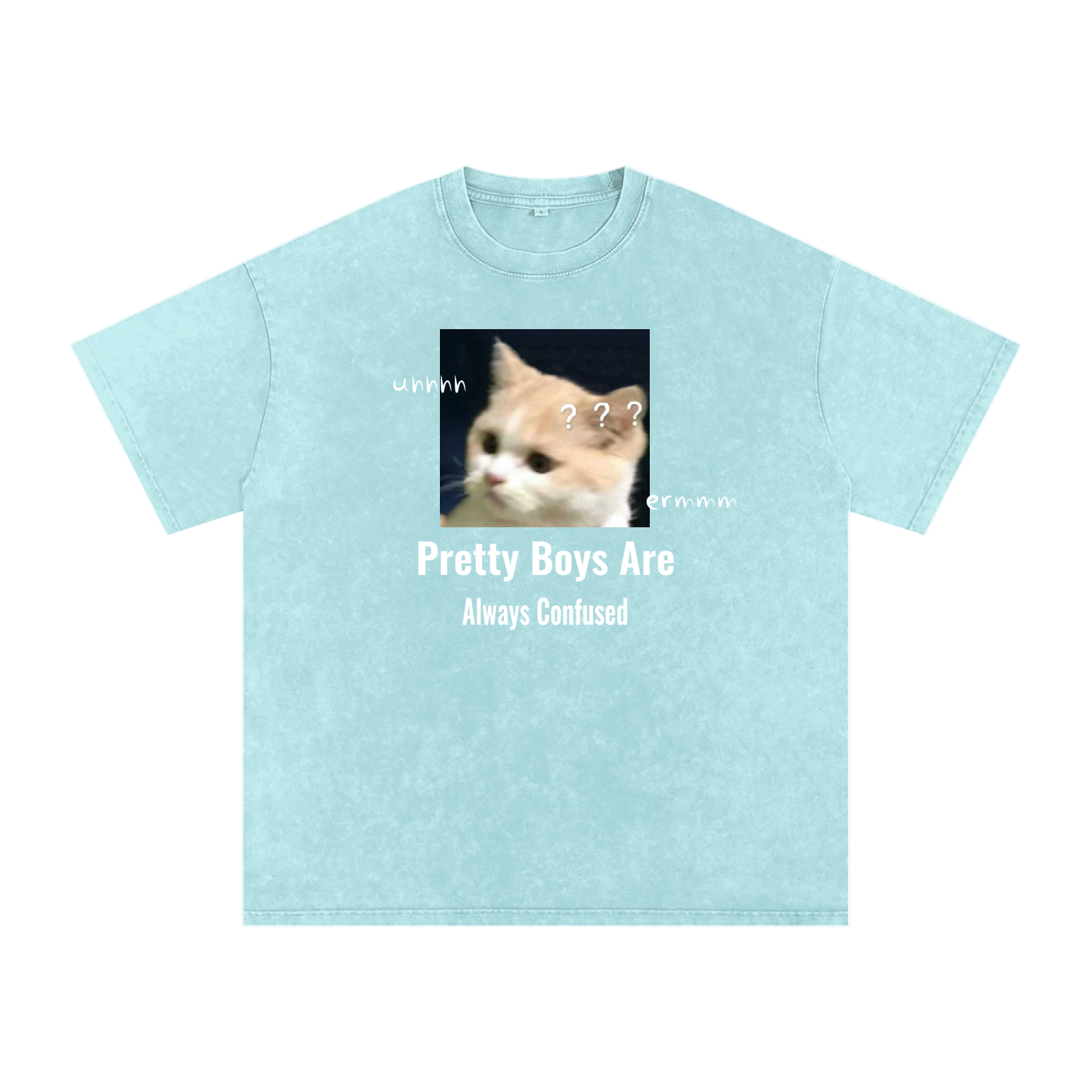 Pretty Boys Are Always Confused - Acid Wash Tee