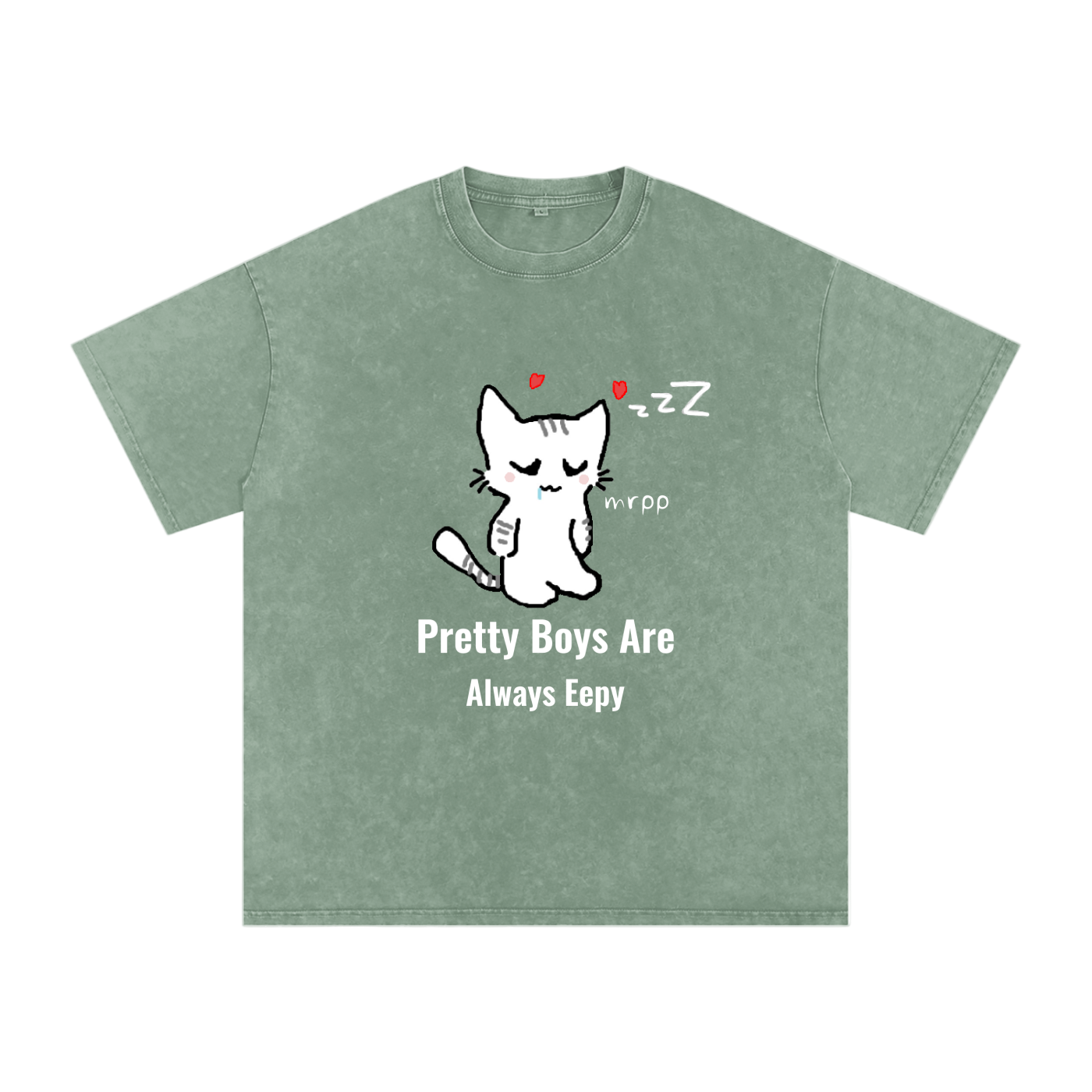 Pretty Boys Are Always Eepy - Acid Wash Tee