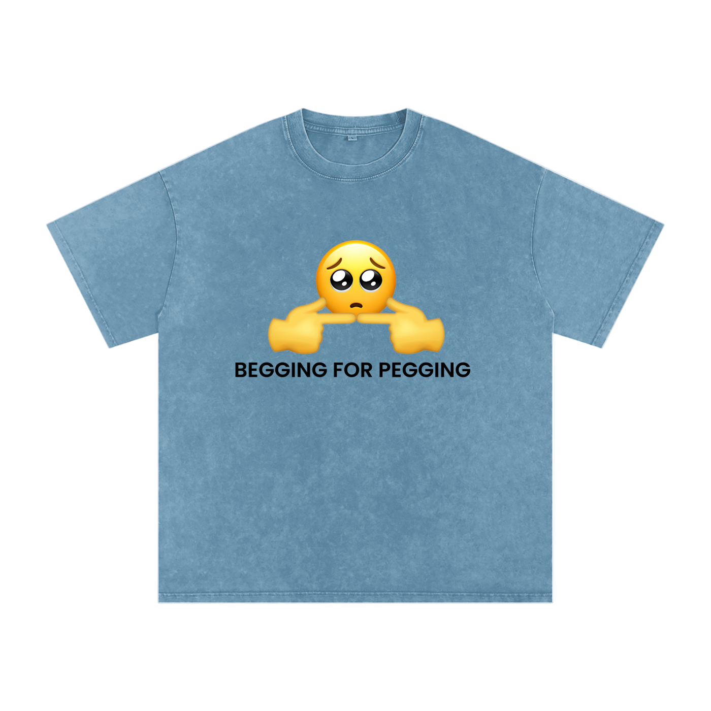 Begging for Pegging - Acid Wash Tee