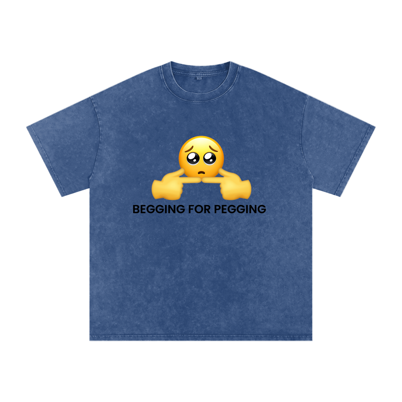 Begging for Pegging - Acid Wash Tee