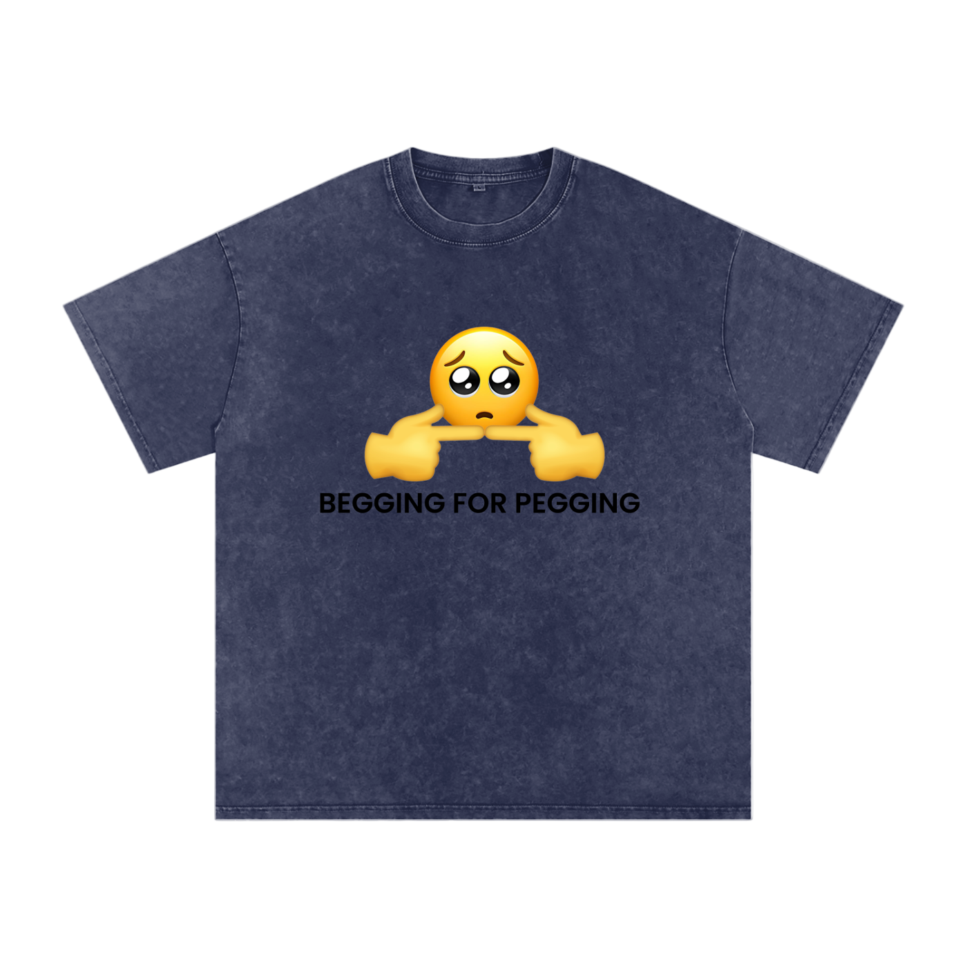 Begging for Pegging - Acid Wash Tee