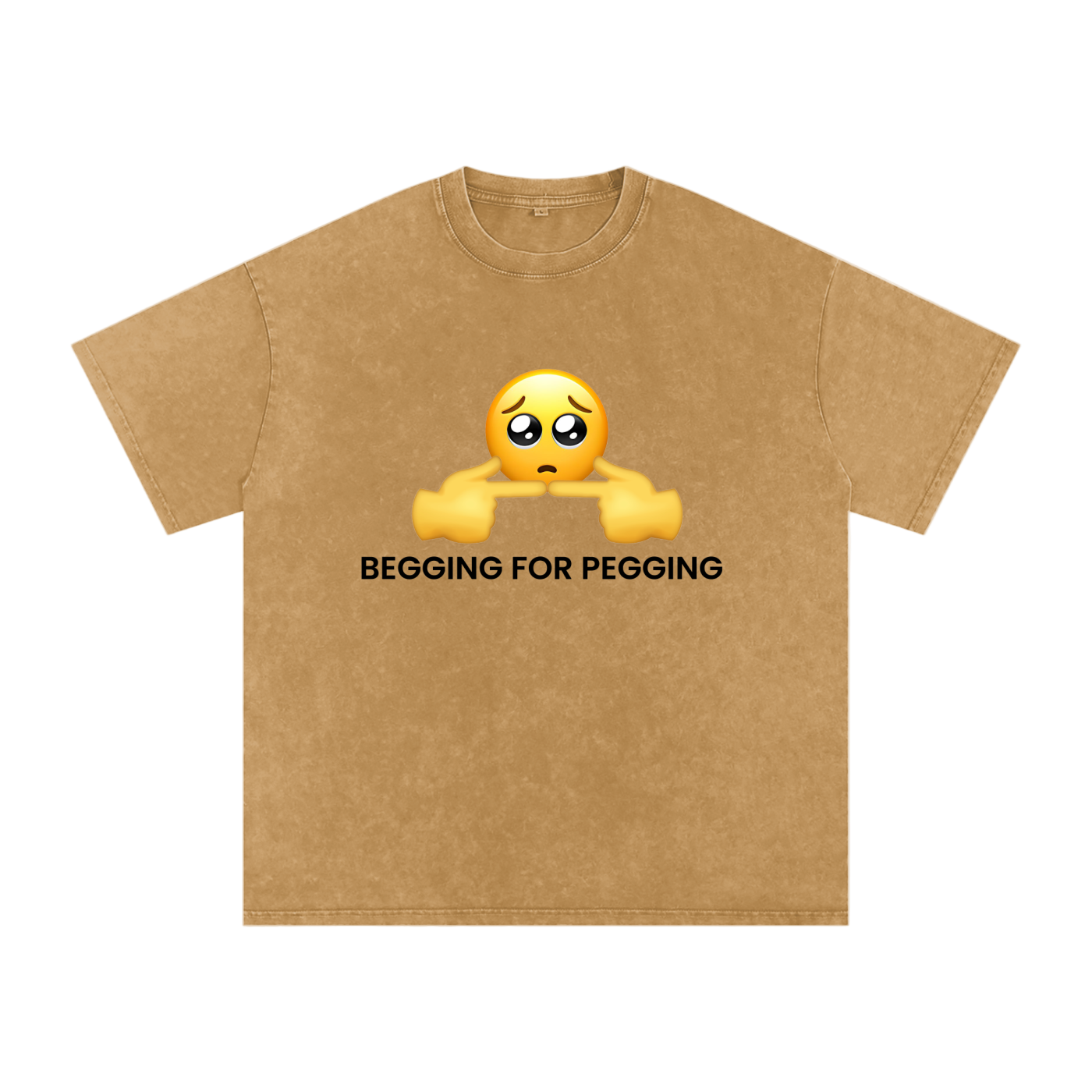 Begging for Pegging - Acid Wash Tee