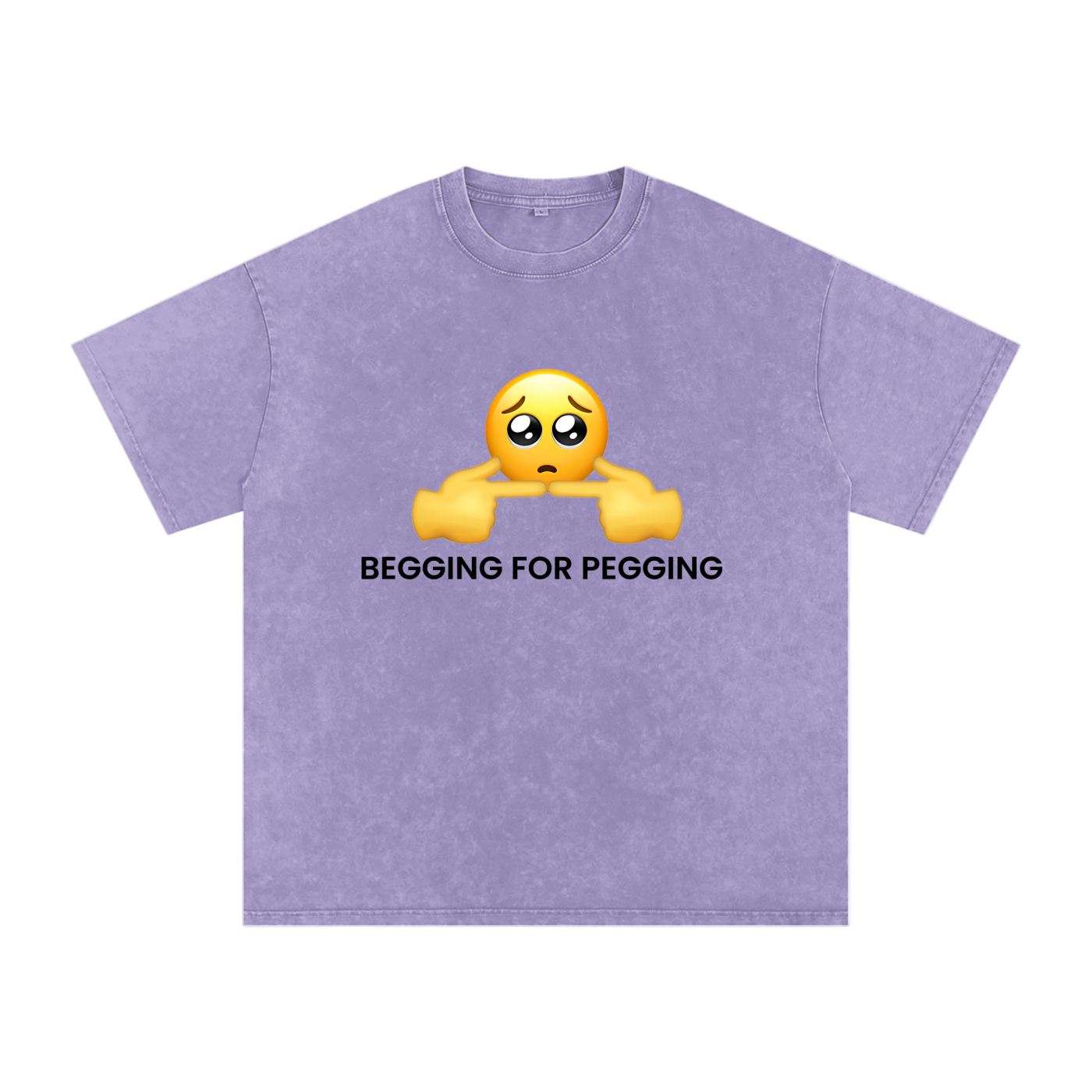 Begging for Pegging - Acid Wash Tee
