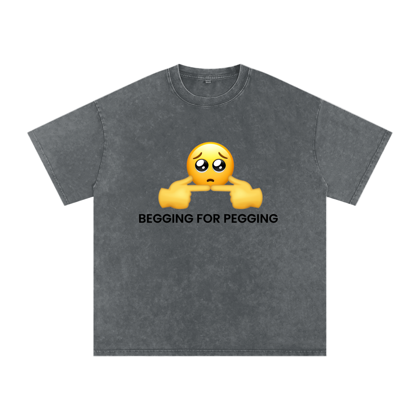 Begging for Pegging - Acid Wash Tee
