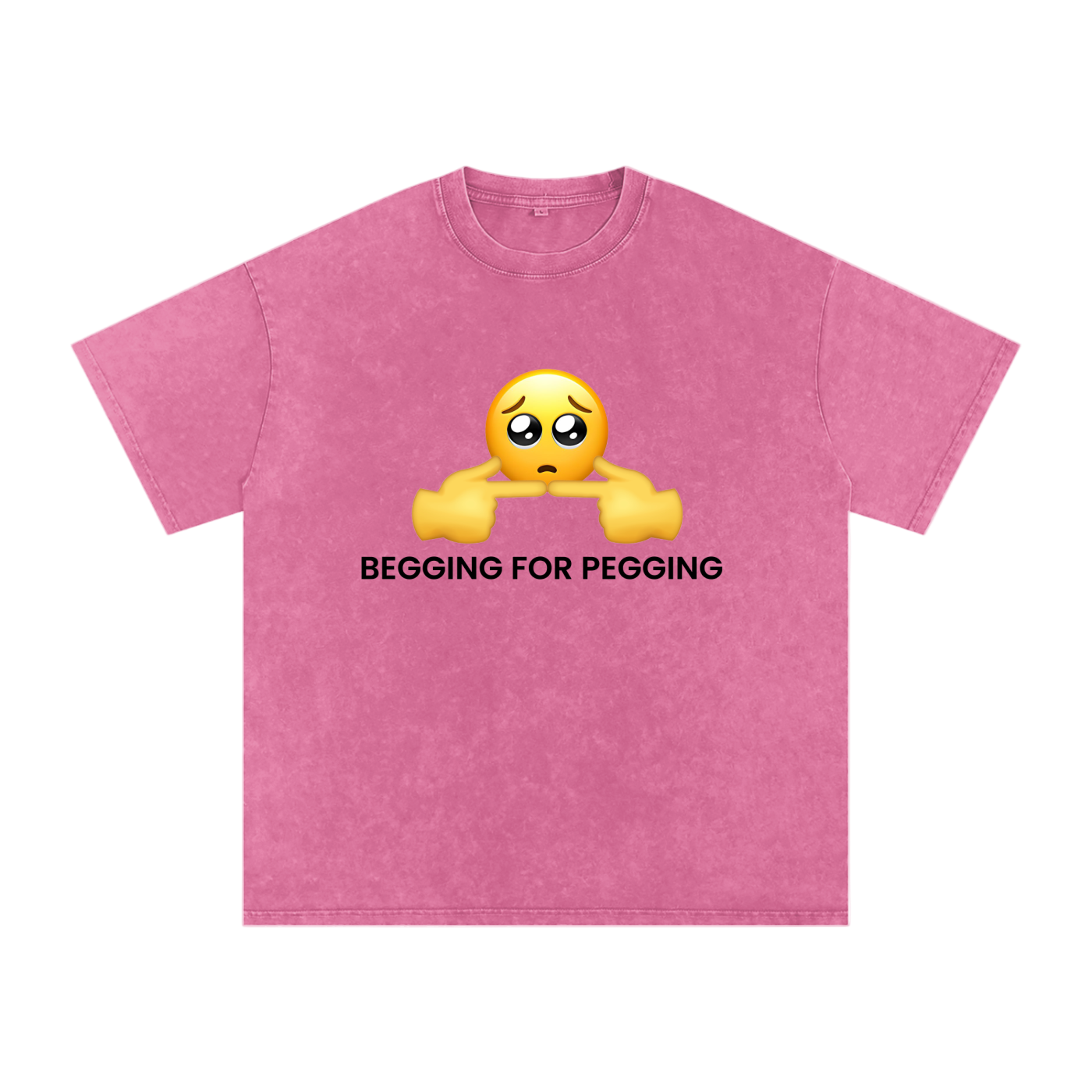 Begging for Pegging - Acid Wash Tee