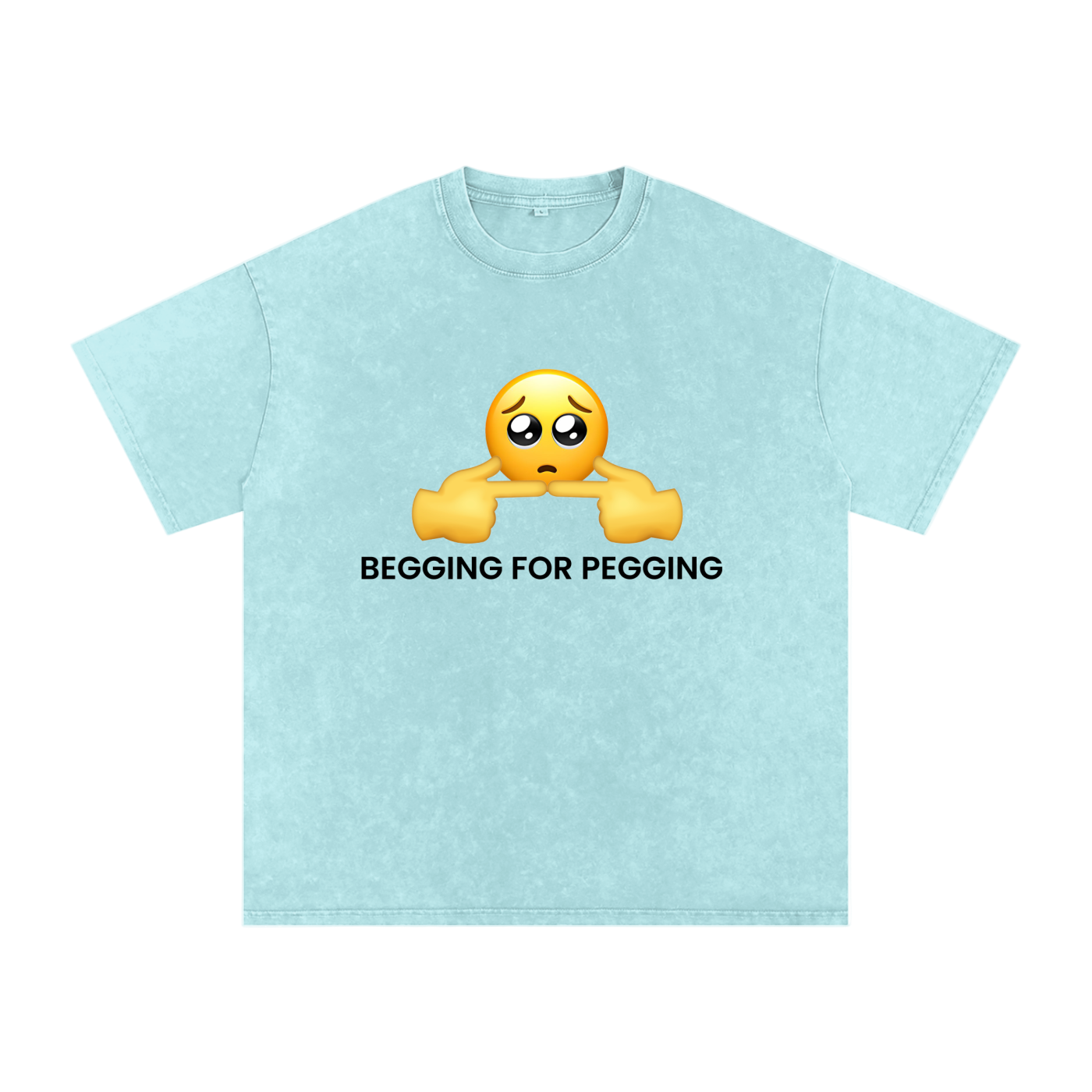 Begging for Pegging - Acid Wash Tee