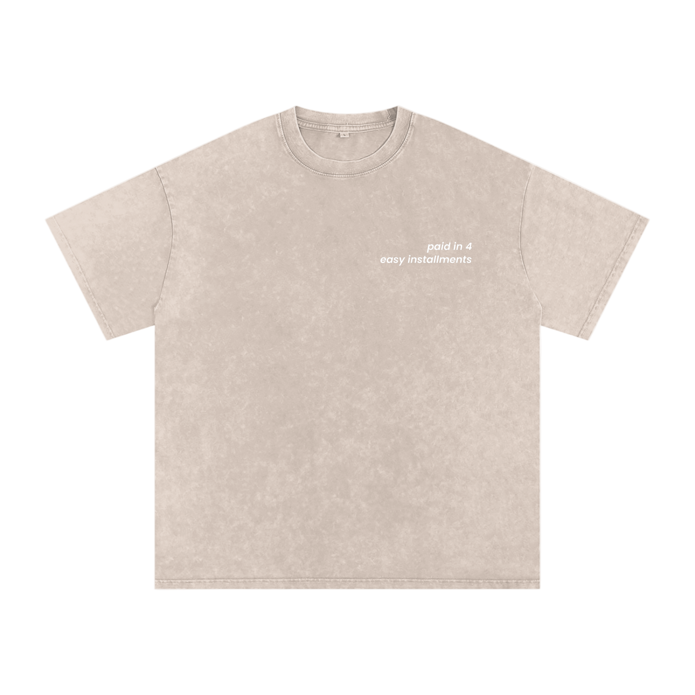 Paid in 4 Easy Installments - Acid Wash Tee