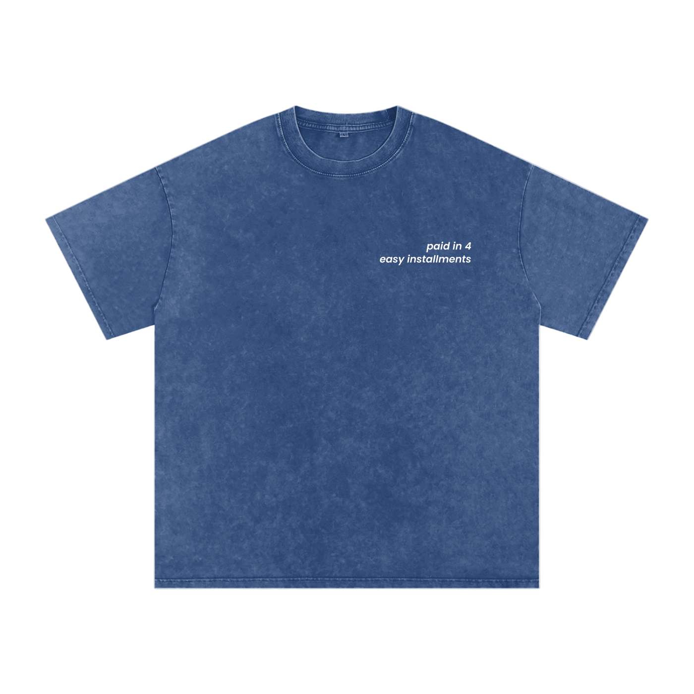 Paid in 4 Easy Installments - Acid Wash Tee