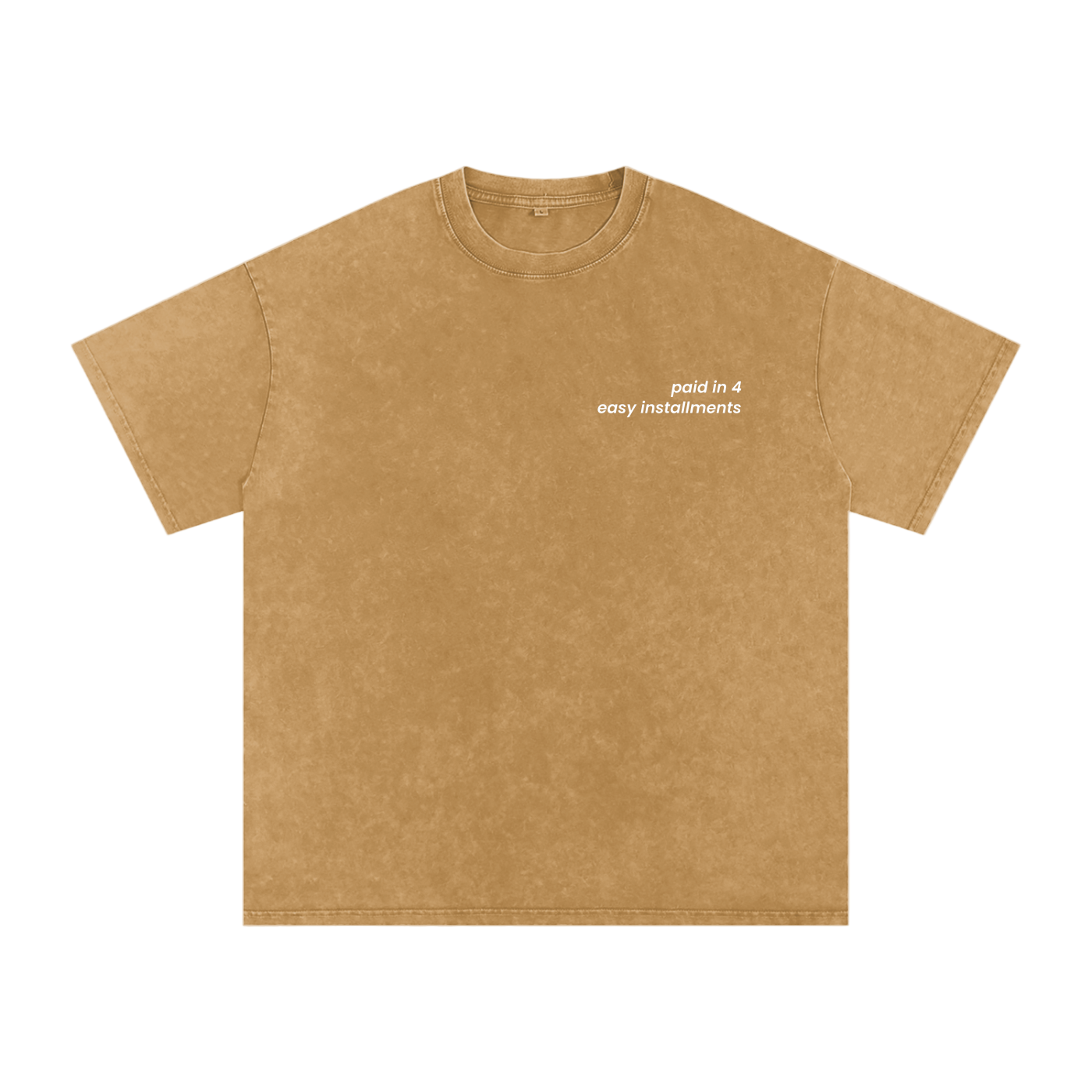 Paid in 4 Easy Installments - Acid Wash Tee