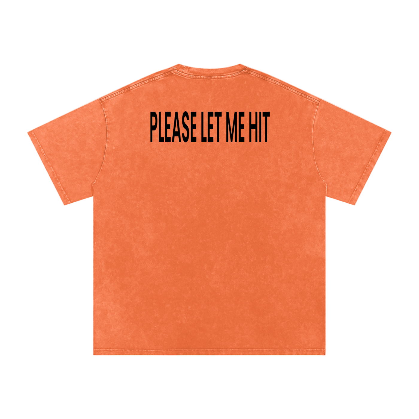 Please Let Me Hit - Acid Wash Tee