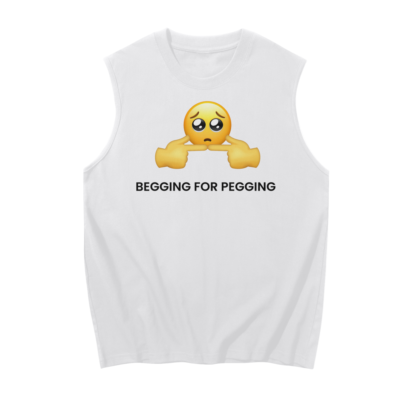 Begging For Pegging - Sleeveless Tank Top