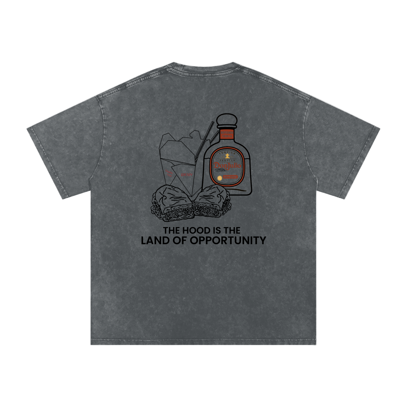 Land of Opportunity - Acid Wash Tee