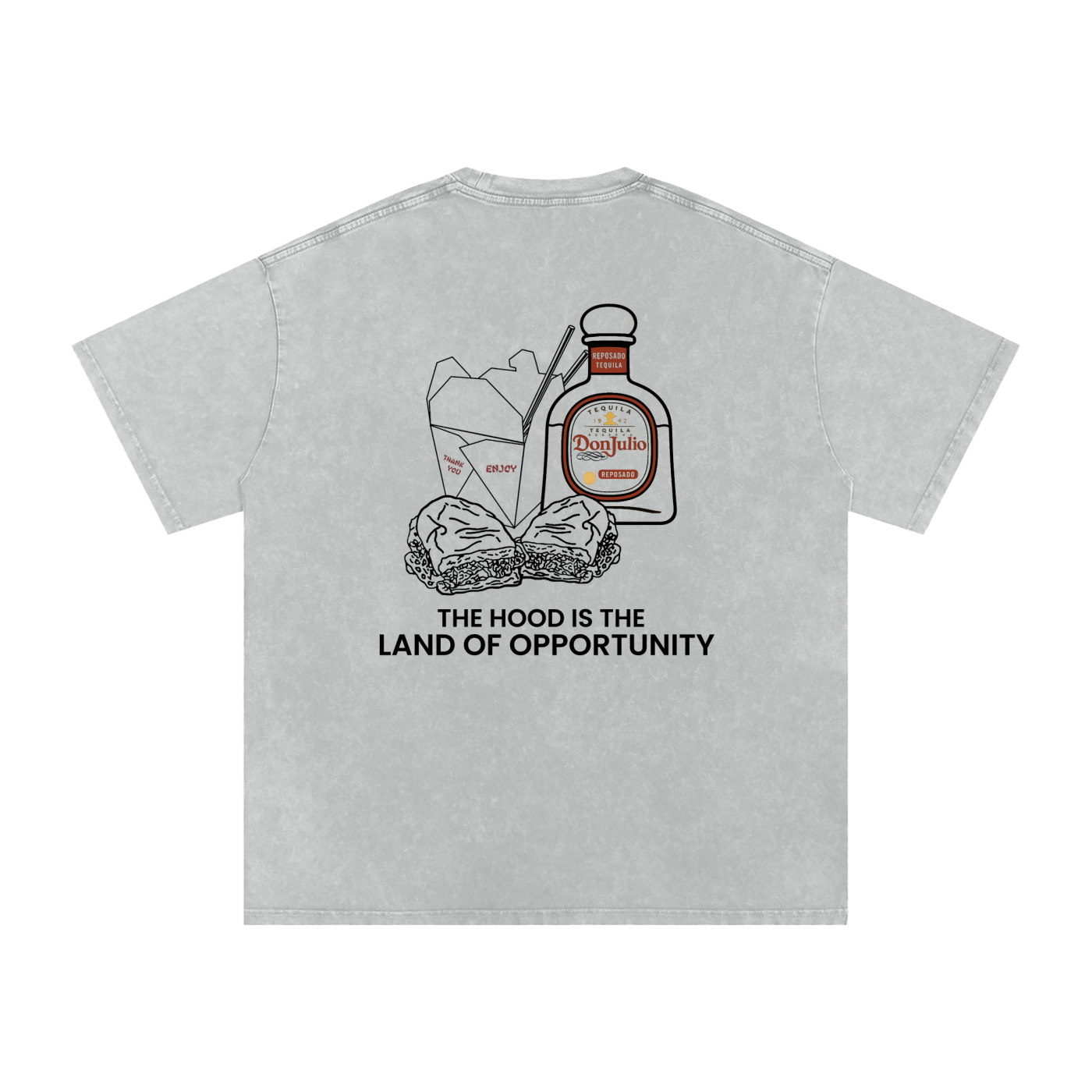 Land of Opportunity - Acid Wash Tee