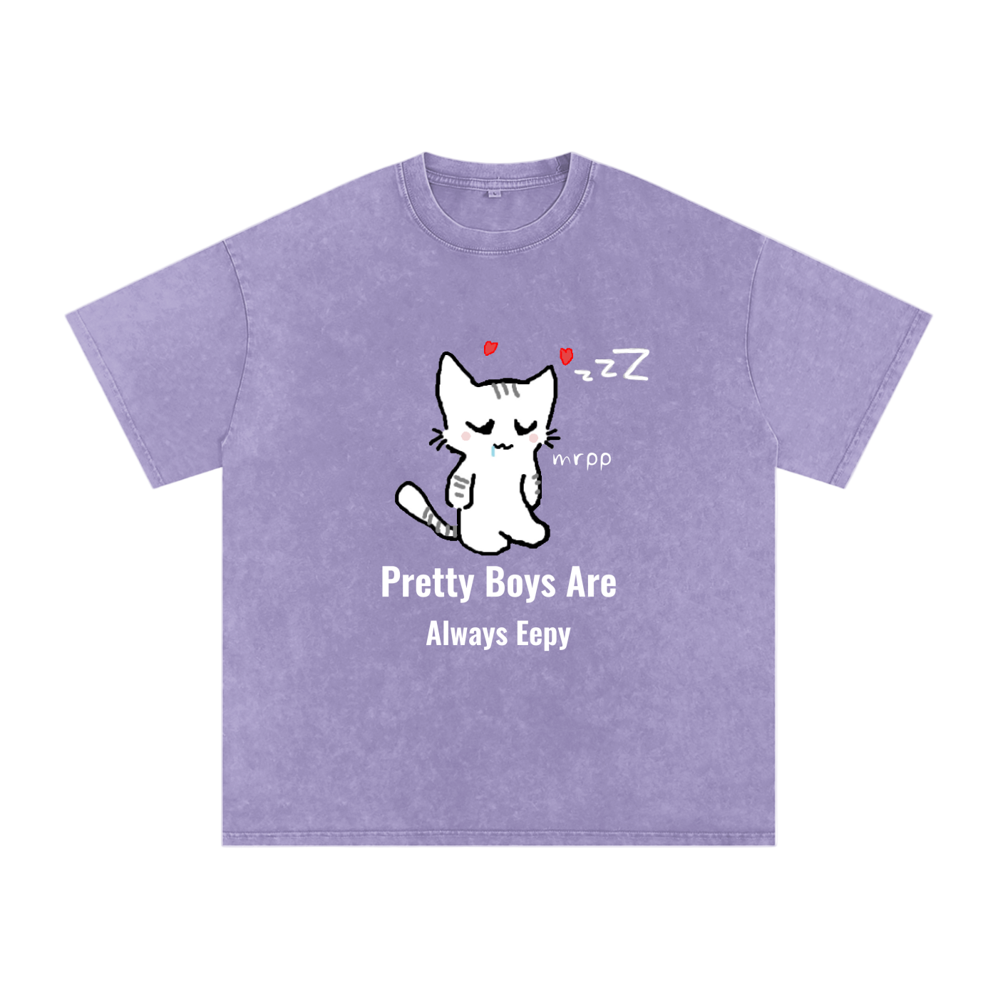 Pretty Boys Are Always Eepy - Acid Wash Tee
