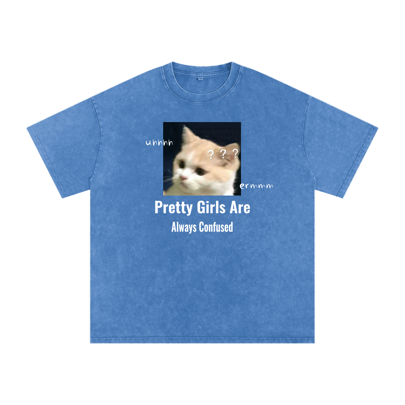 Pretty Girls Are Always Confused - Acid Wash Tee [USA]