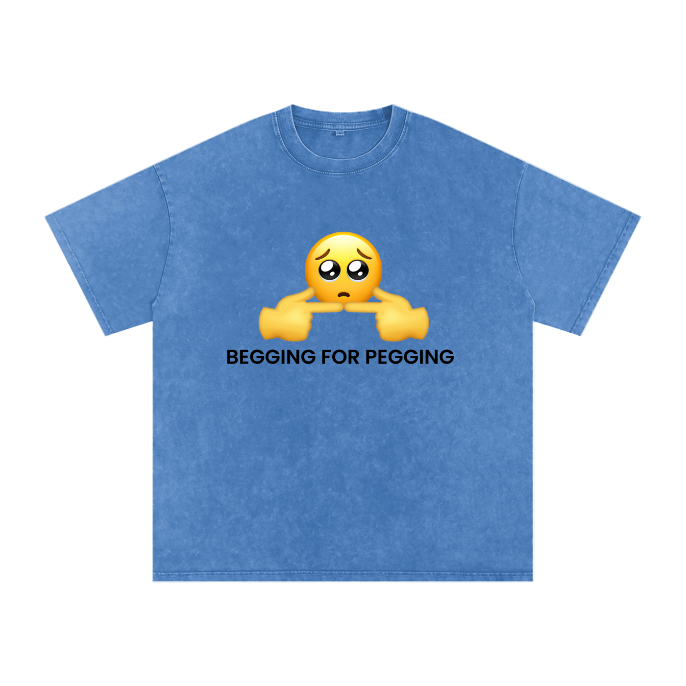Begging for Pegging - Acid Wash Tee