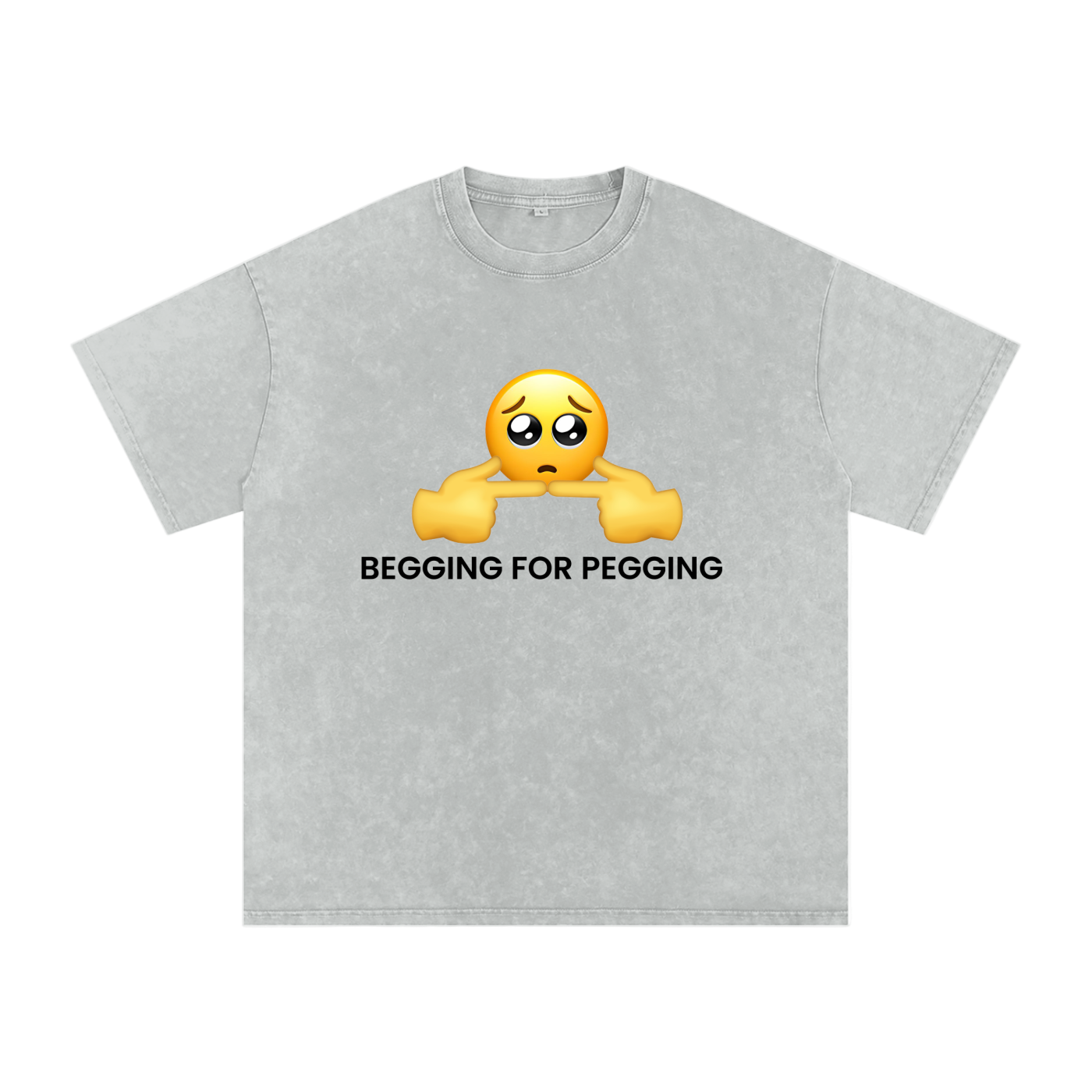 Begging for Pegging - Acid Wash Tee