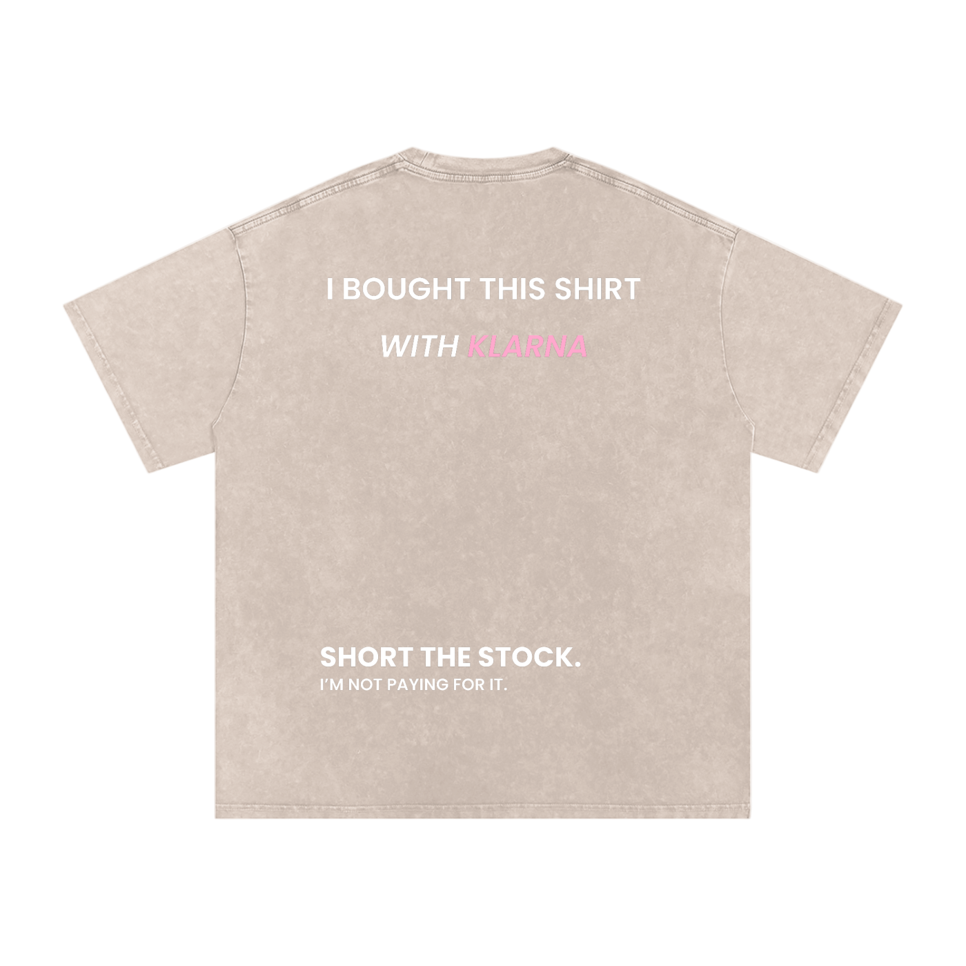 Paid in 4 Easy Installments - Acid Wash Tee