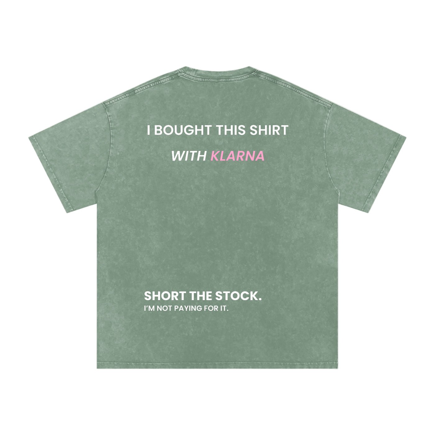 Paid in 4 Easy Installments - Acid Wash Tee