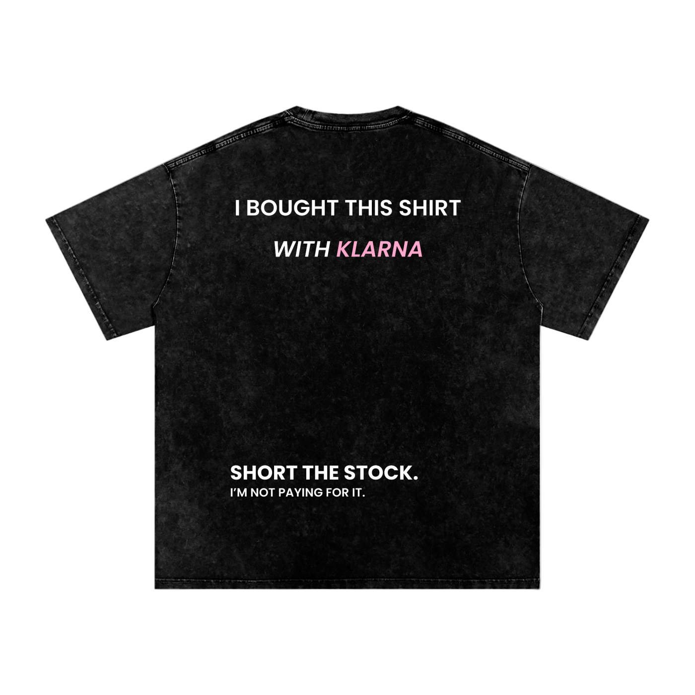 Paid in 4 Easy Installments - Acid Wash Tee