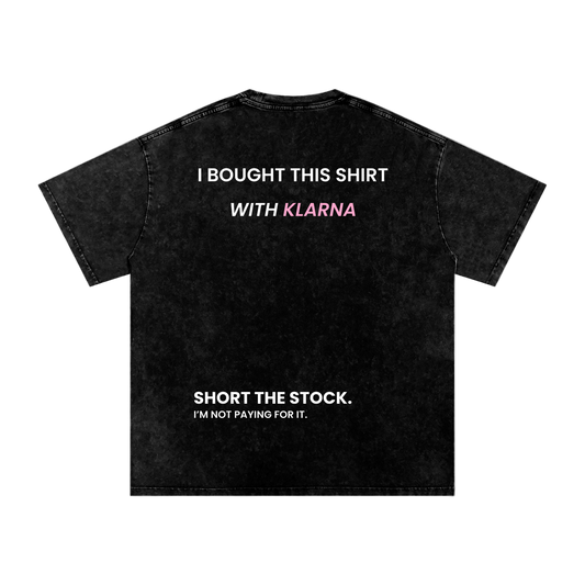 Paid in 4 Easy Installments - Acid Wash Tee