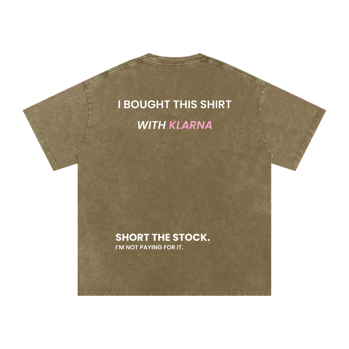 Paid in 4 Easy Installments - Acid Wash Tee