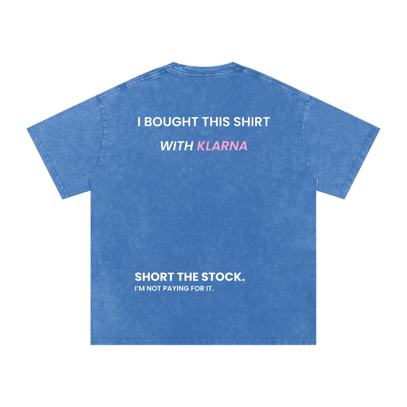 Paid in 4 Easy Installments - Acid Wash Tee