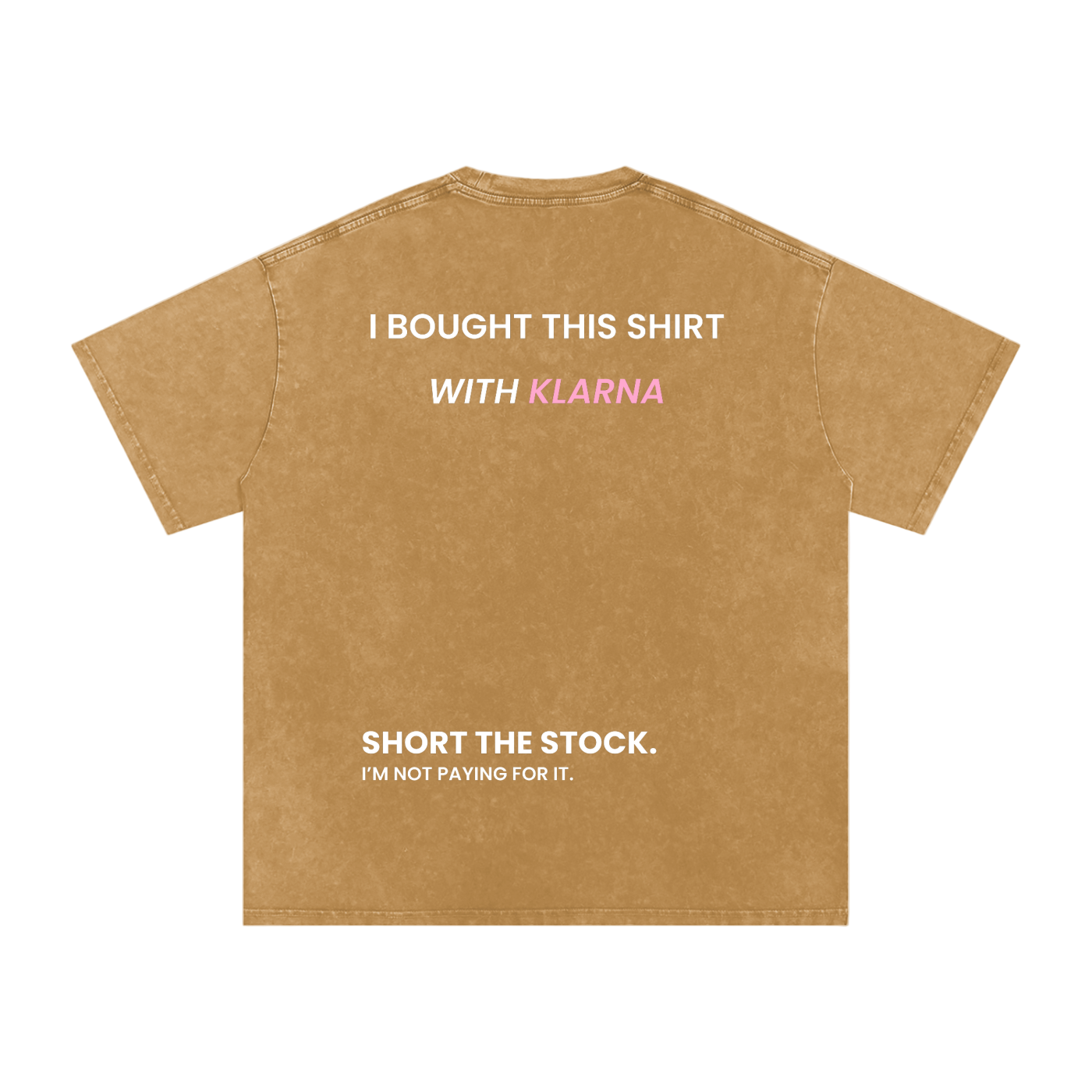 Paid in 4 Easy Installments - Acid Wash Tee