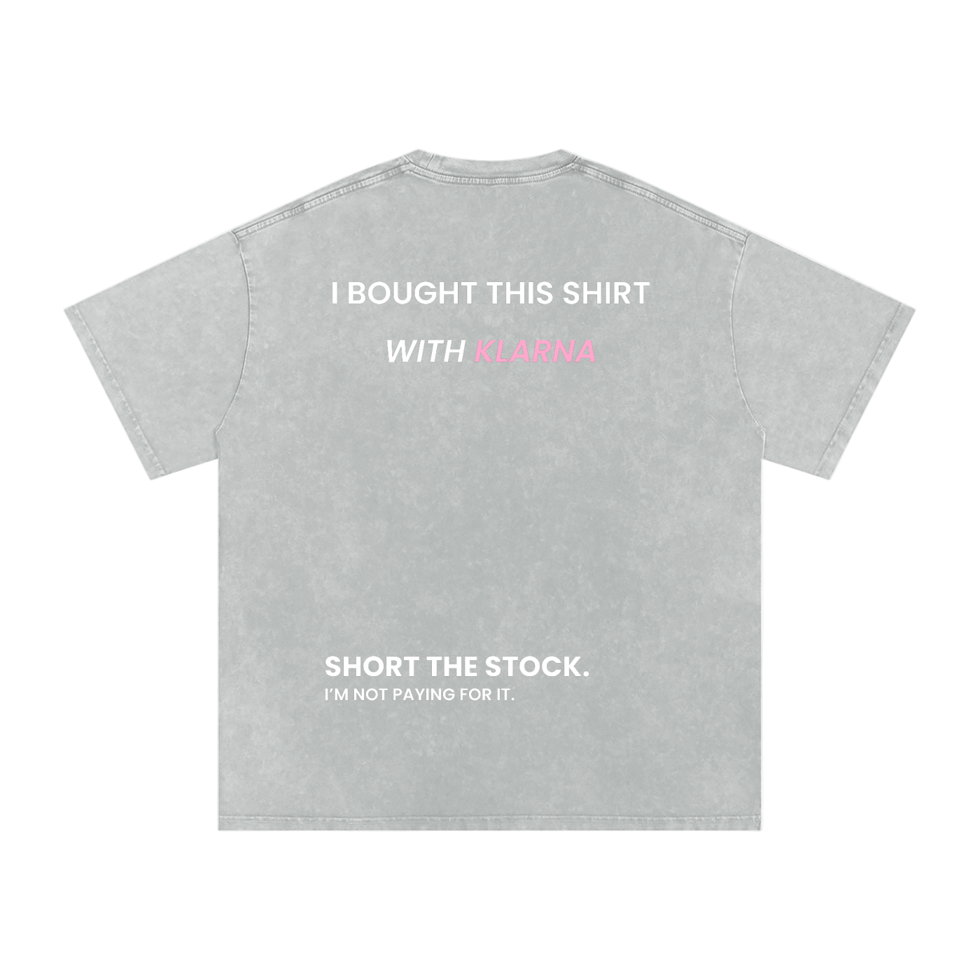 Paid in 4 Easy Installments - Acid Wash Tee