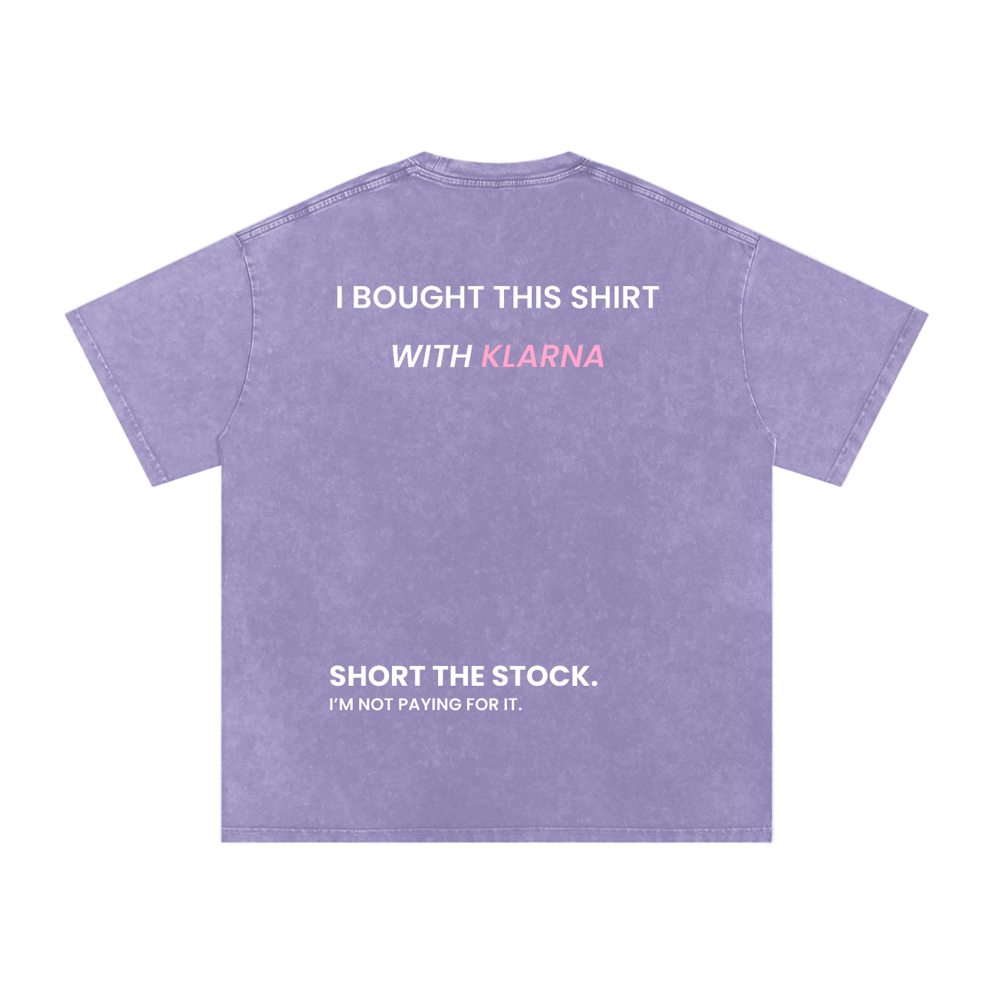 Paid in 4 Easy Installments - Acid Wash Tee