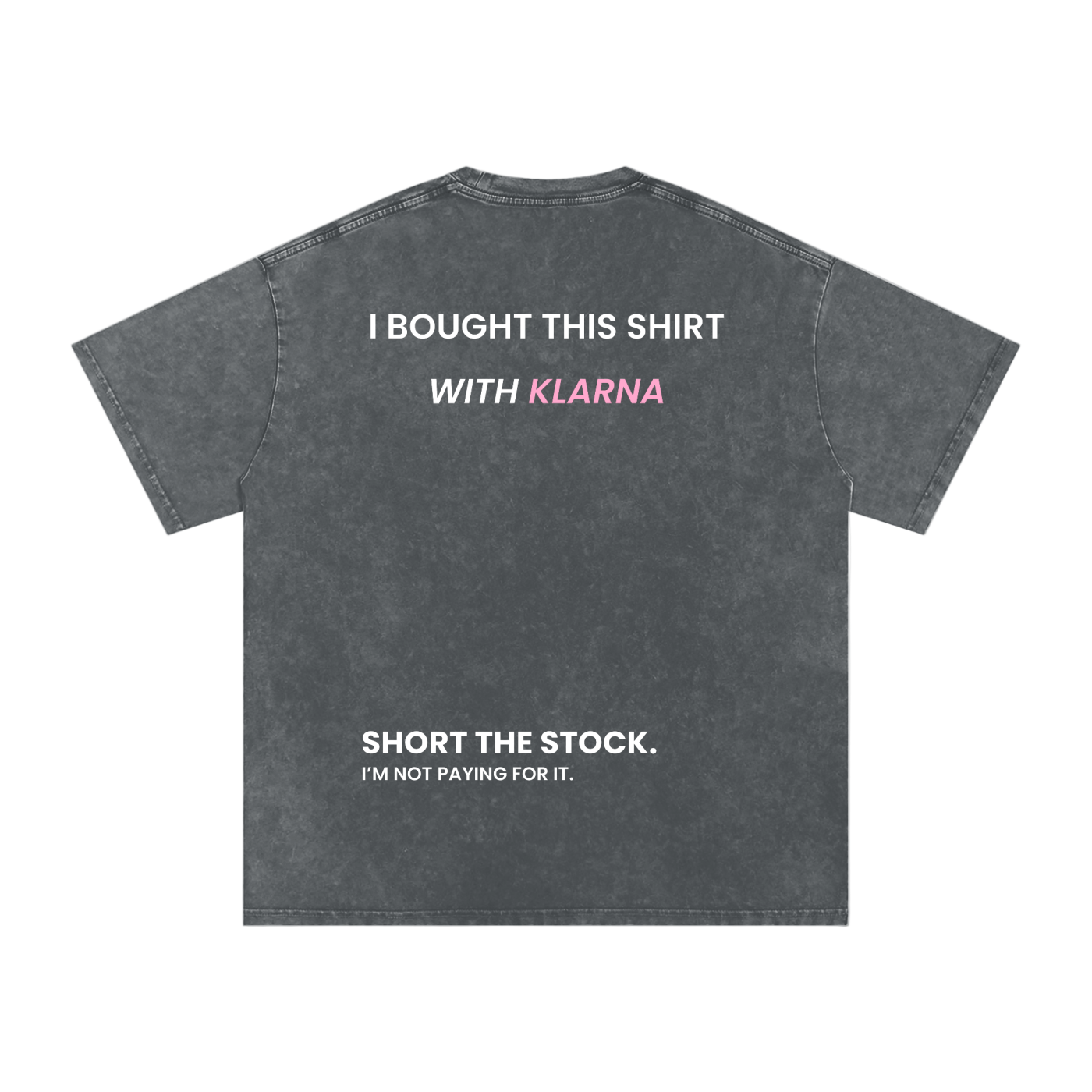 Paid in 4 Easy Installments - Acid Wash Tee