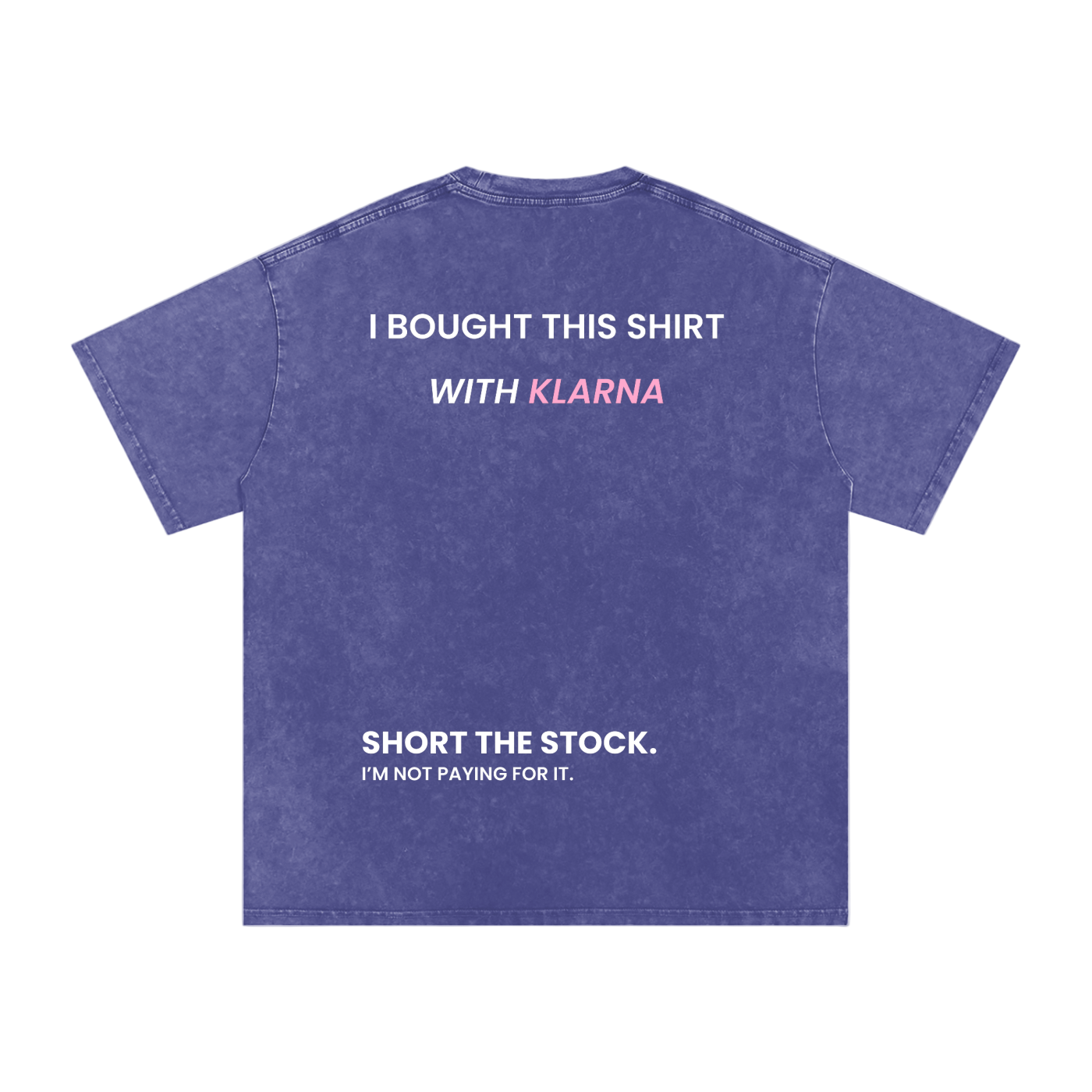 Paid in 4 Easy Installments - Acid Wash Tee
