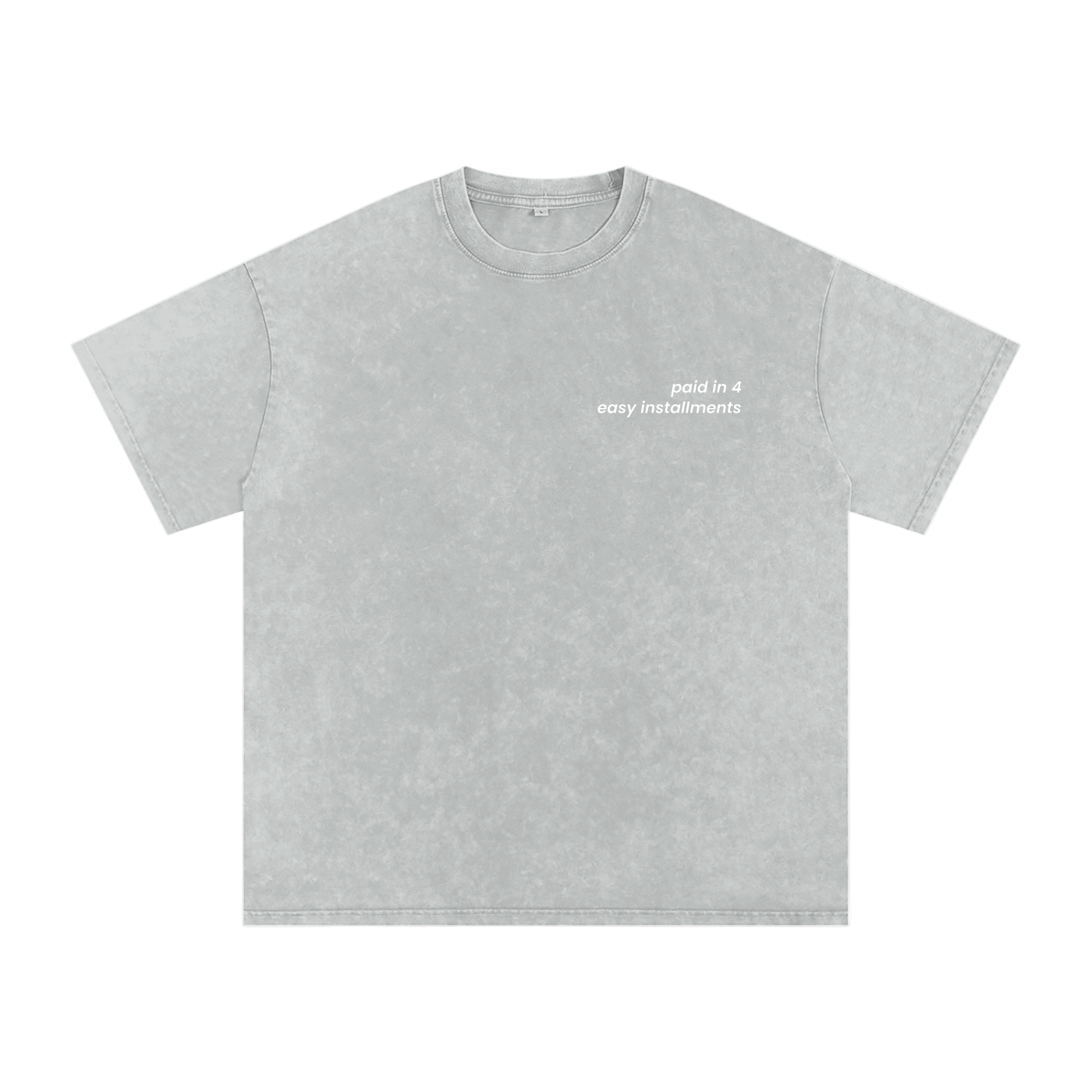 Paid in 4 Easy Installments - Acid Wash Tee