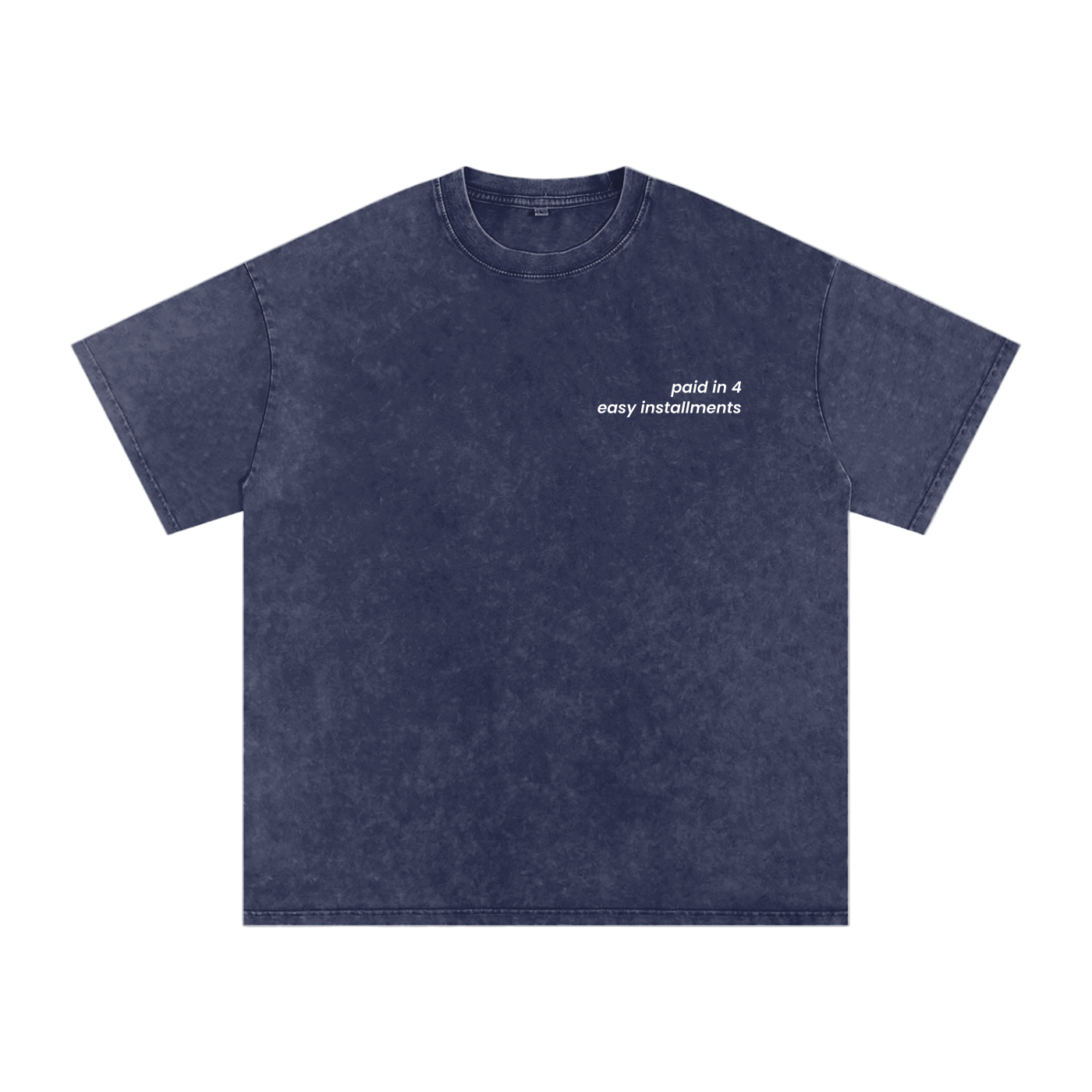 Paid in 4 Easy Installments - Acid Wash Tee